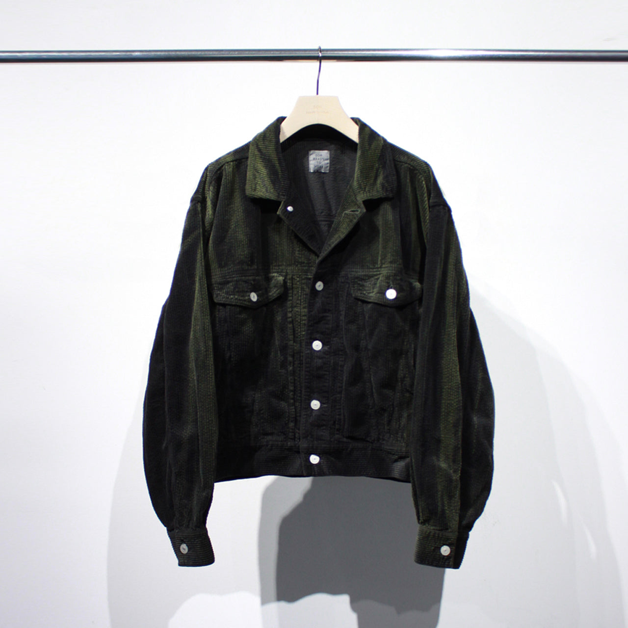 【Soe】Hard Bleached Corduroy Jacket