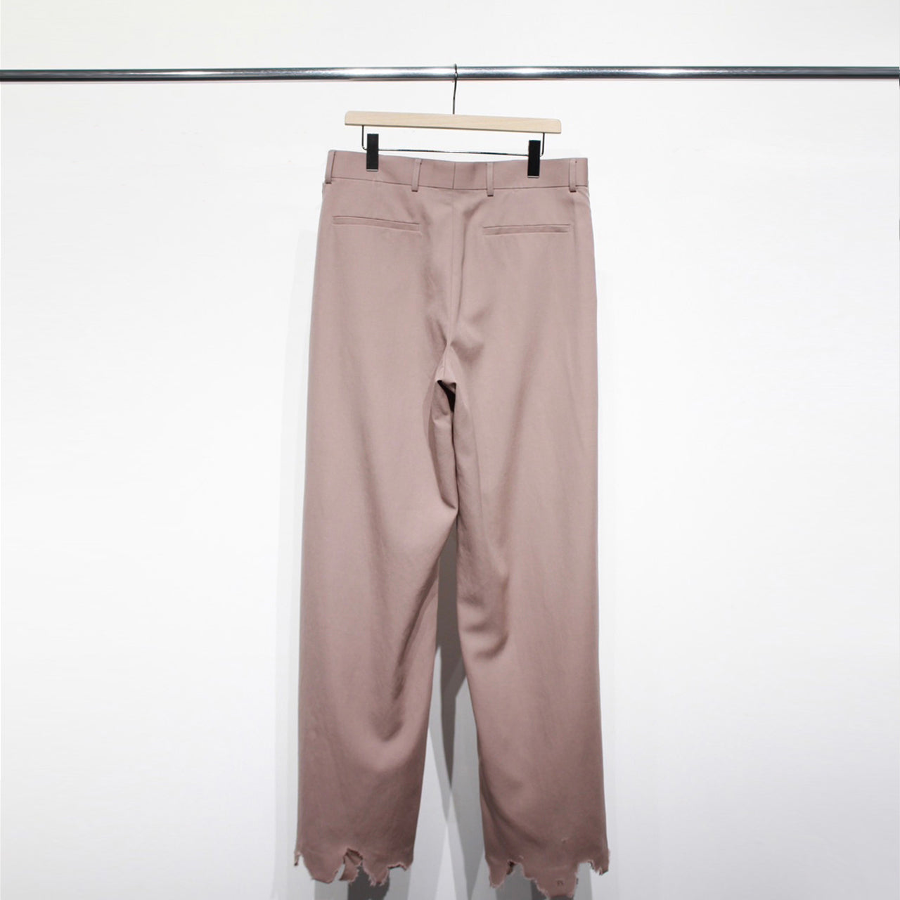 【Soe】Broken Hem Baggy Trousers