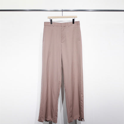 【Soe】Broken Hem Baggy Trousers