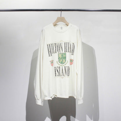 Printed L/S Tee "HILTON HEAD ISLAND"