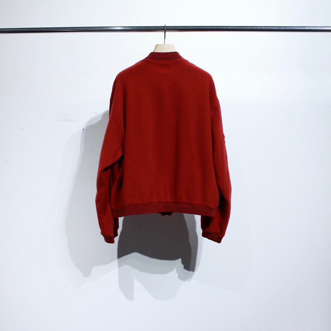 Boiled Wool Bomber Jacket