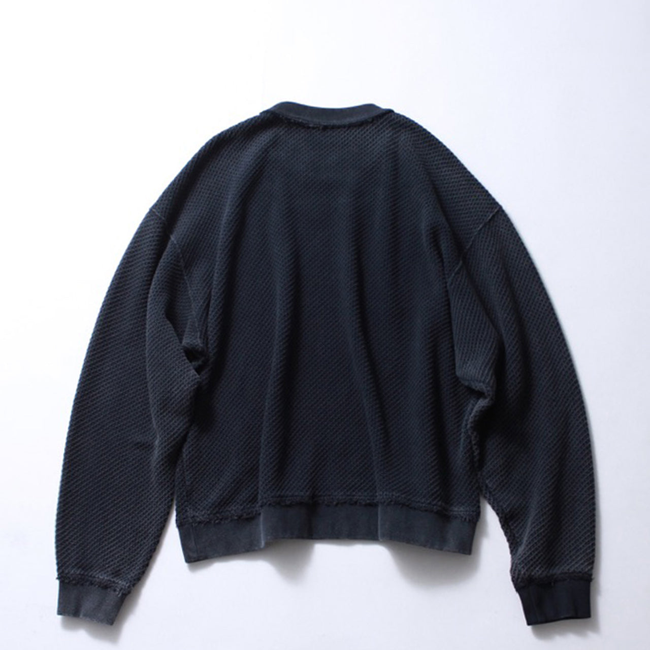 【Soe】Like Knitting Sweat Shirt