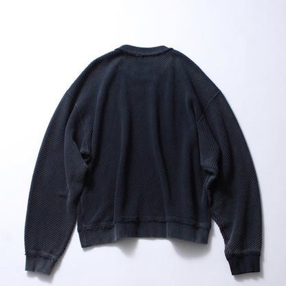 【Soe】Like Knitting Sweat Shirt