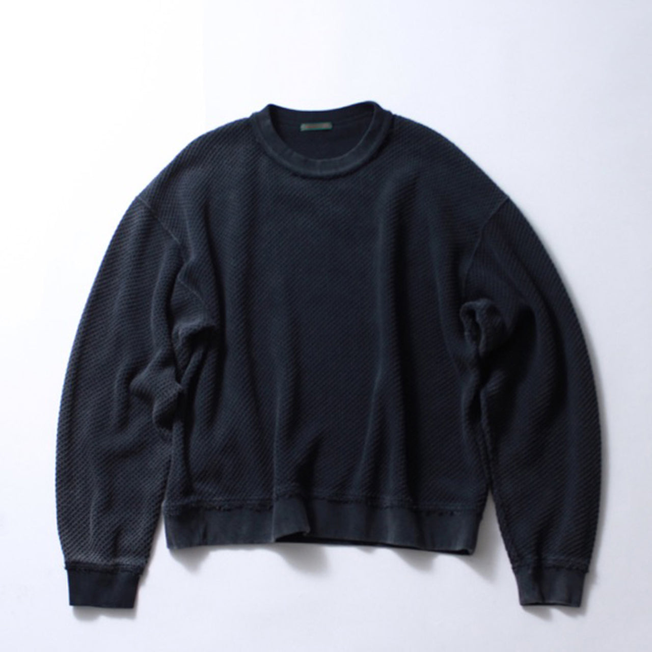 【Soe】Like Knitting Sweat Shirt