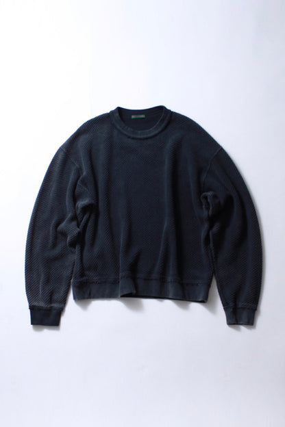 【Soe】Like Knitting Sweat Shirt