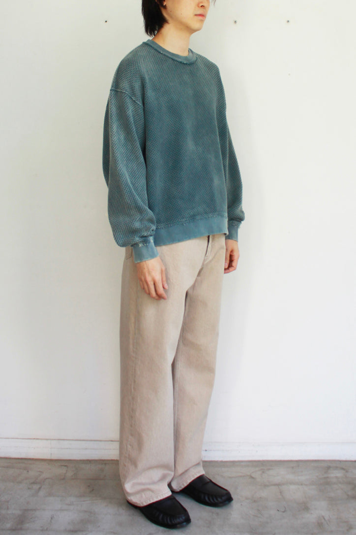 【Soe】Like Knitting Sweat Shirt