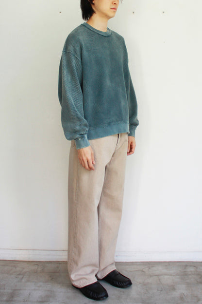 【Soe】Like Knitting Sweat Shirt