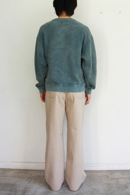 【Soe】Like Knitting Sweat Shirt
