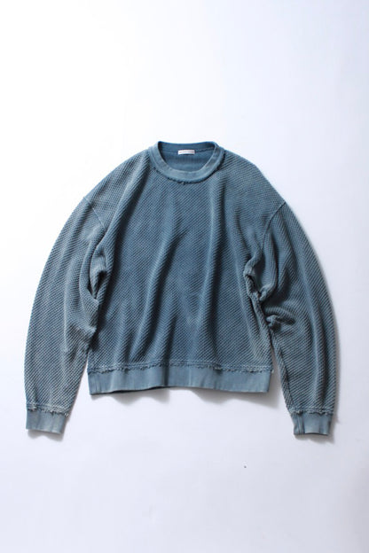 【Soe】Like Knitting Sweat Shirt