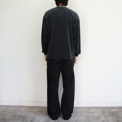 【Soe】Henryneck L/S T Shirts