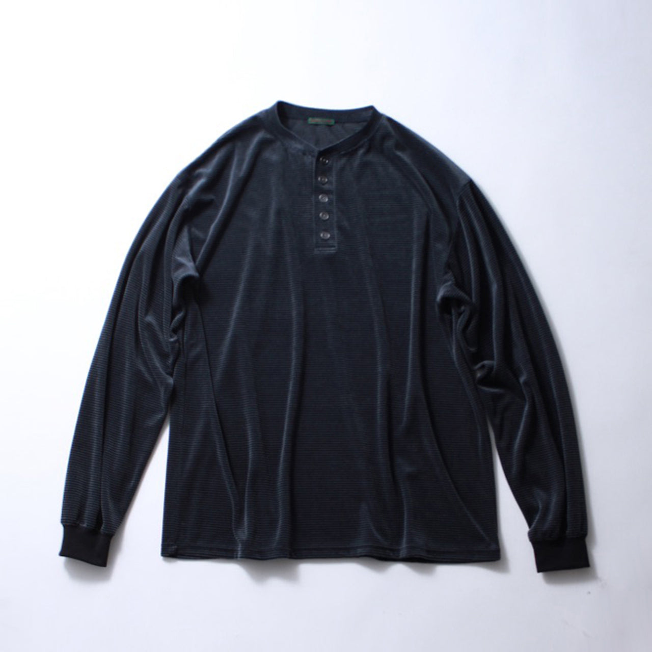 【Soe】Henryneck L/S T Shirts