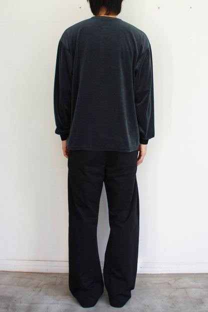 【Soe】Henryneck L/S T Shirts