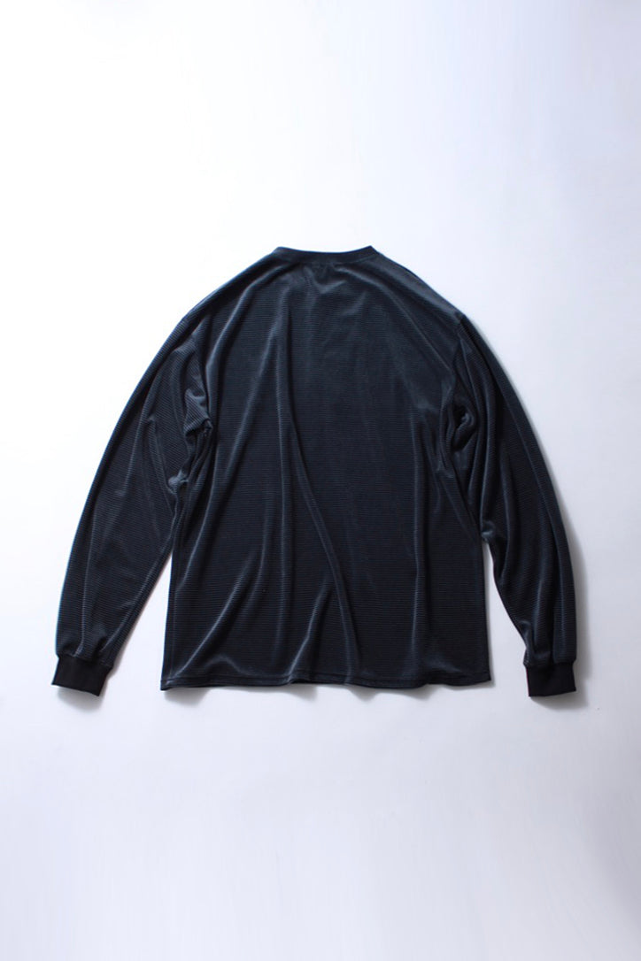 【Soe】Henryneck L/S T Shirts