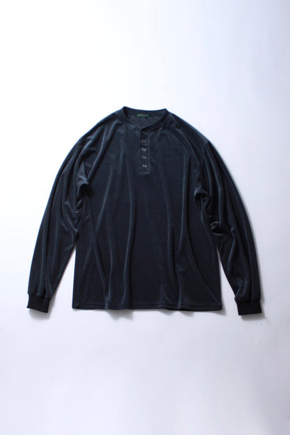 【Soe】Henryneck L/S T Shirts