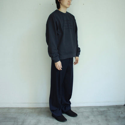 【Soe】Embroidered Sweat Shirt