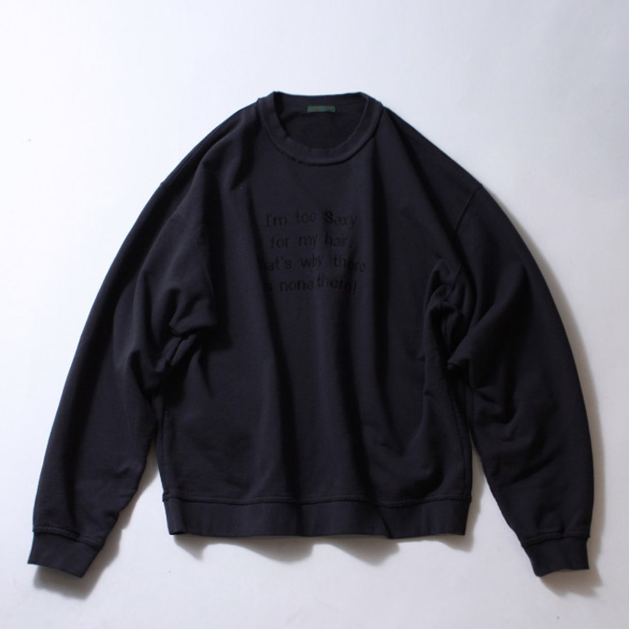 【Soe】Embroidered Sweat Shirt