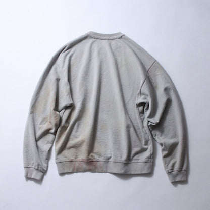 【Soe】Dye Migration Sweat Shirt