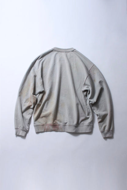 【Soe】Dye Migration Sweat Shirt