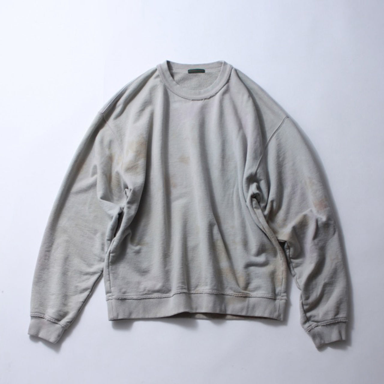 【Soe】Dye Migration Sweat Shirt