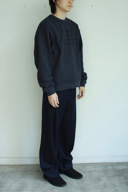 【Soe】Embroidered Sweat Shirt