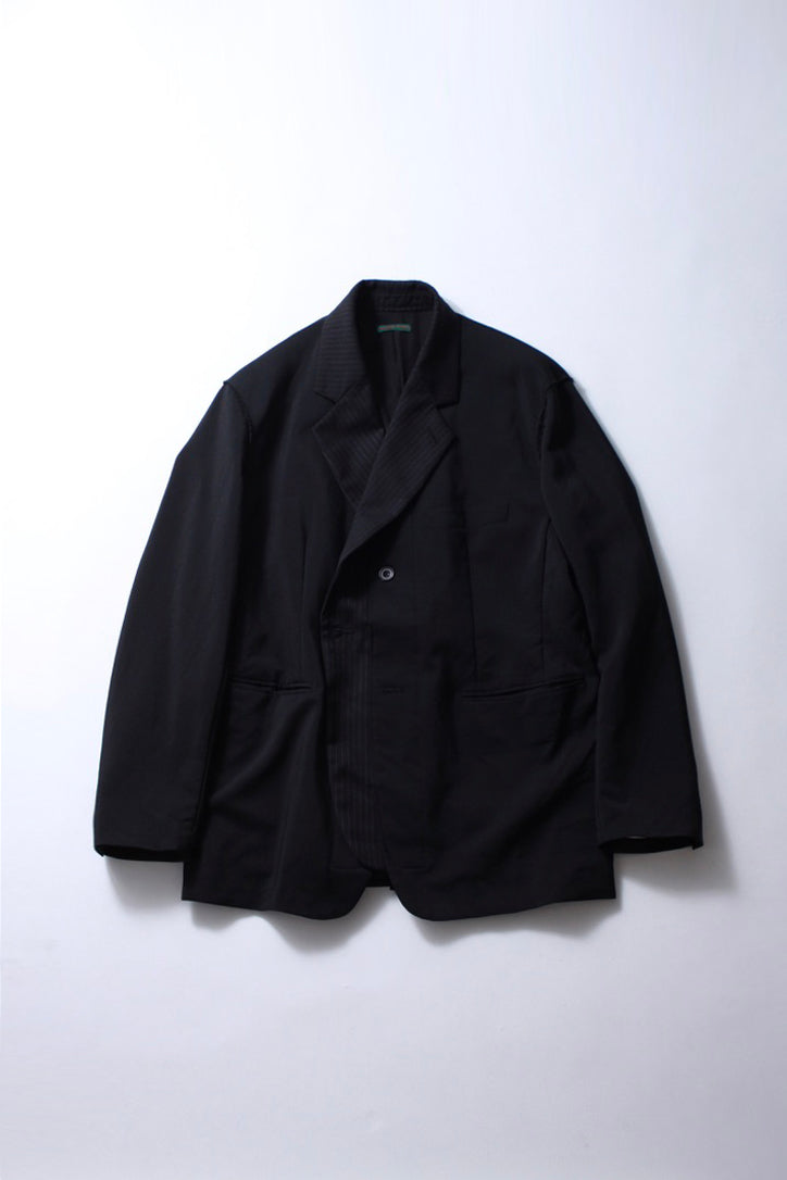 SOE READY TO WEAR チェスターコート グロッシーウール チェスターコート ＜裏地：フォトコラージュプリント
