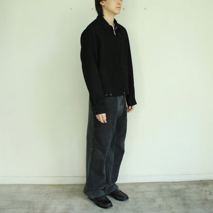【Soe】Leather Drizzler Jacket
