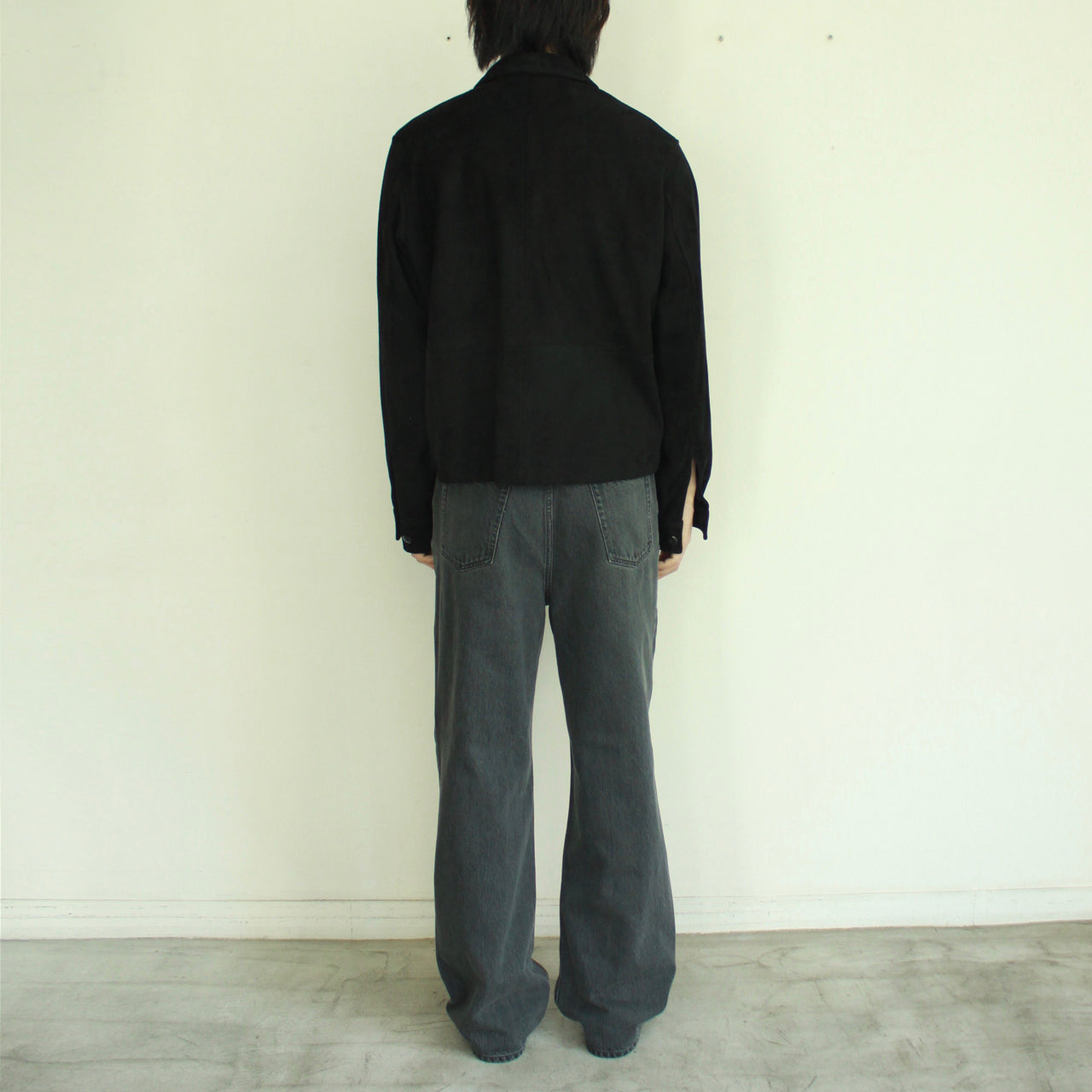 【Soe】Leather Drizzler Jacket