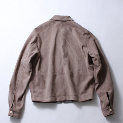 【Soe】Leather Drizzler Jacket