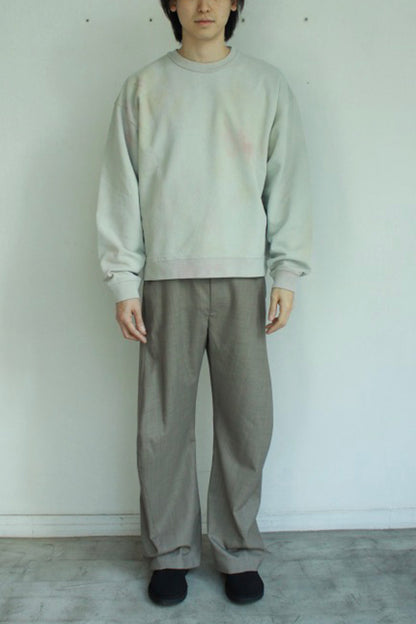 【Soe】Dye Migration Sweat Shirt