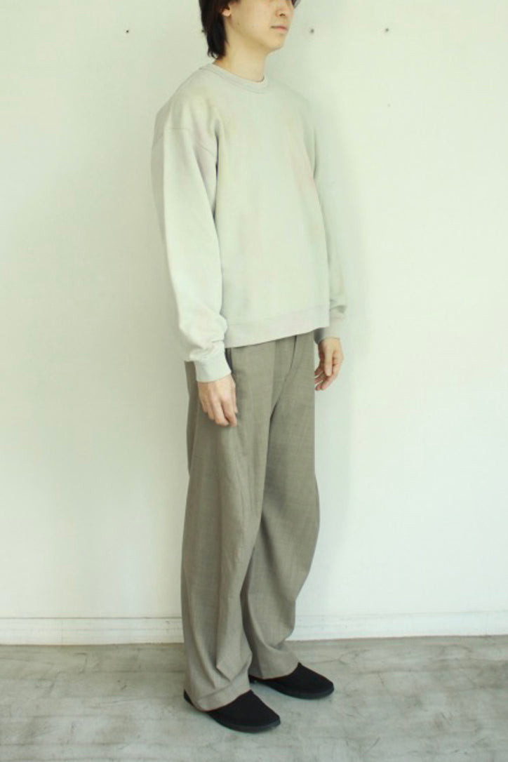 【Soe】Dye Migration Sweat Shirt