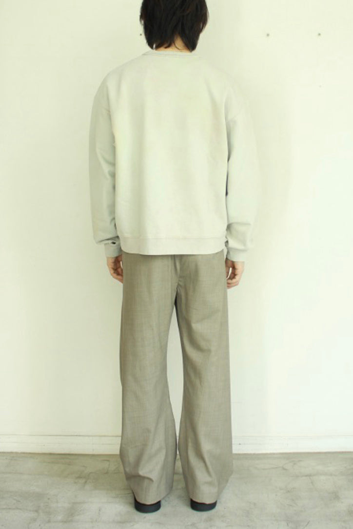 【Soe】Dye Migration Sweat Shirt