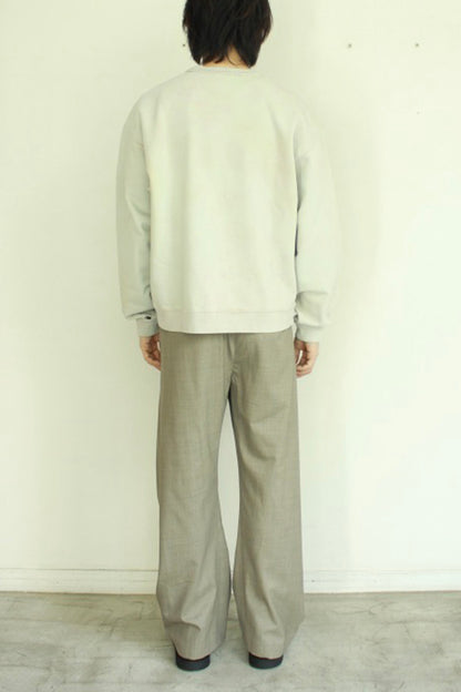 【Soe】Dye Migration Sweat Shirt