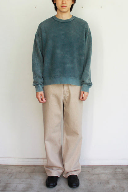【Soe】Hard Washed Regular Jeans