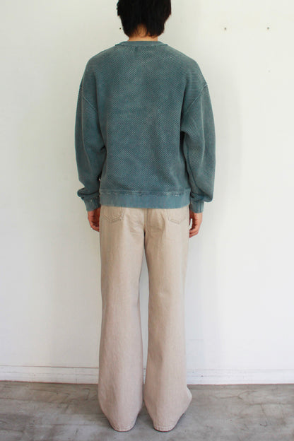 【Soe】Hard Washed Regular Jeans