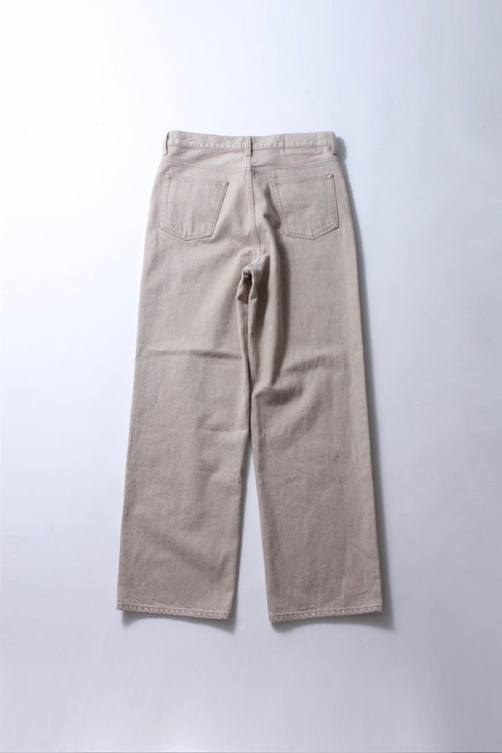 【Soe】Hard Washed Regular Jeans
