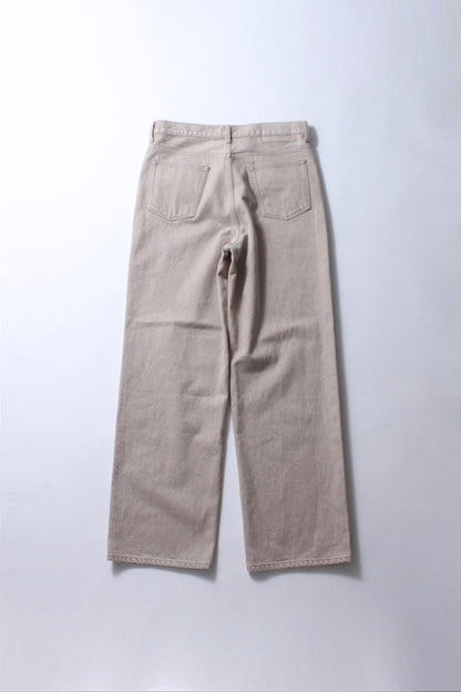 【Soe】Hard Washed Regular Jeans