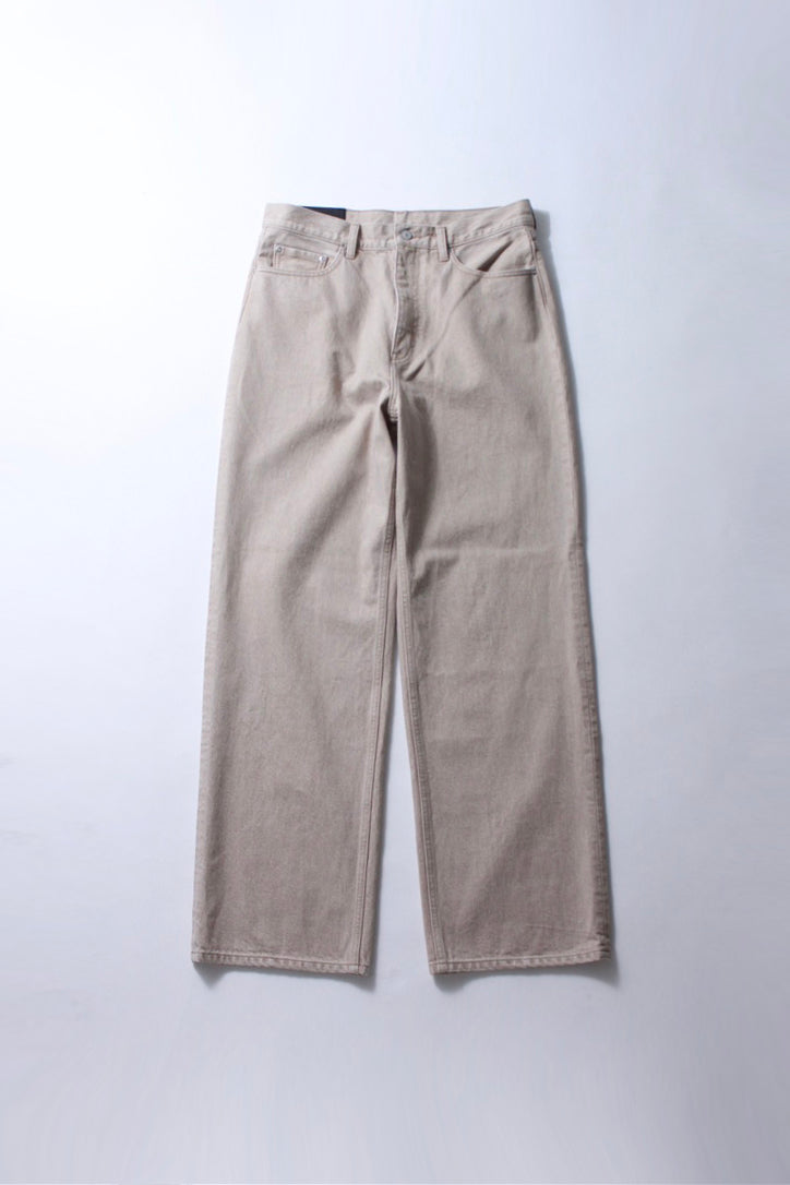 【Soe】Hard Washed Regular Jeans