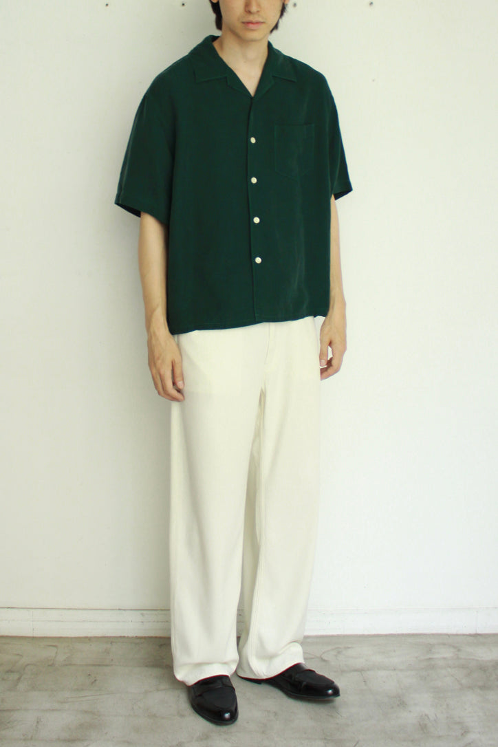 Garment Dyed H/S Opencollar Shirt