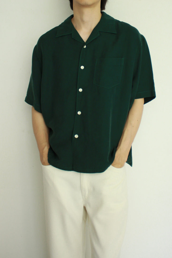 Garment Dyed H/S Opencollar Shirt