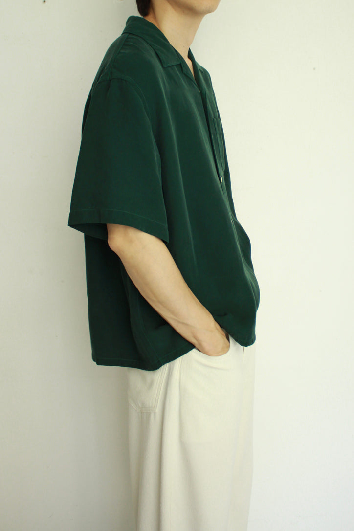 Garment Dyed H/S Opencollar Shirt