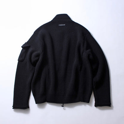 【Soe】Bomber Rib Sweater
