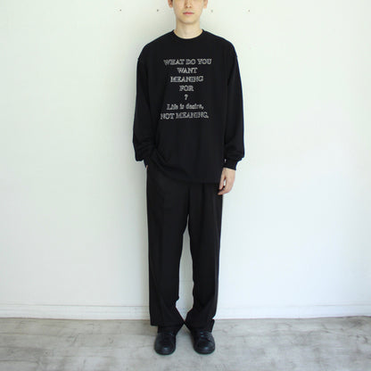 【Soe】Reverse L/S Tee