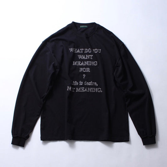 【Soe】Reverse L/S Tee