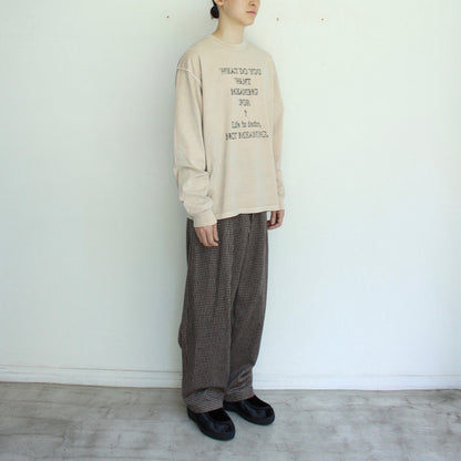 【Soe】Reverse L/S Tee