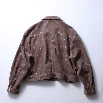 【Soe】All-Over Embroidered 3rd Jacket