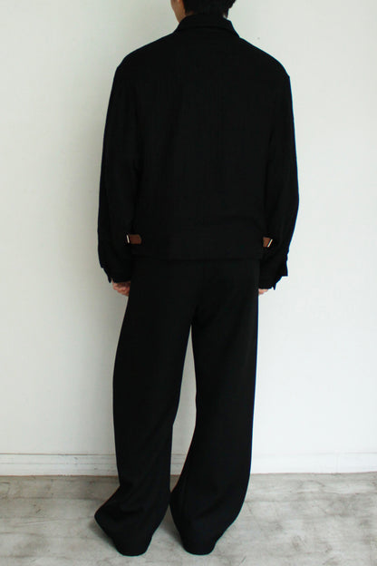 Belted Harrington Jacket