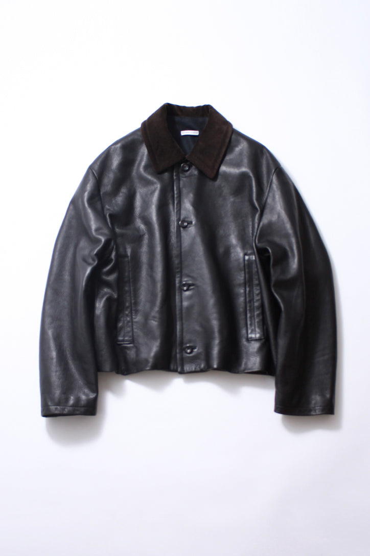 Car Jacket Cow Leather/Corduroy