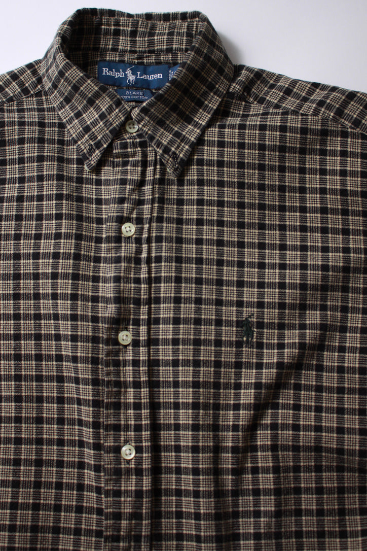 Ralph Lauren Cotton Flannel Shirt