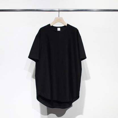 【Soe】Round Hem Tall Tee