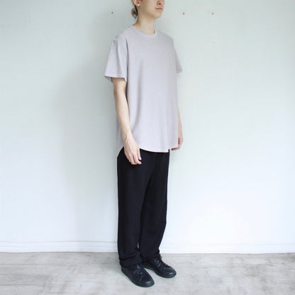 【Soe】Over Dye Round Hem Tall Tee